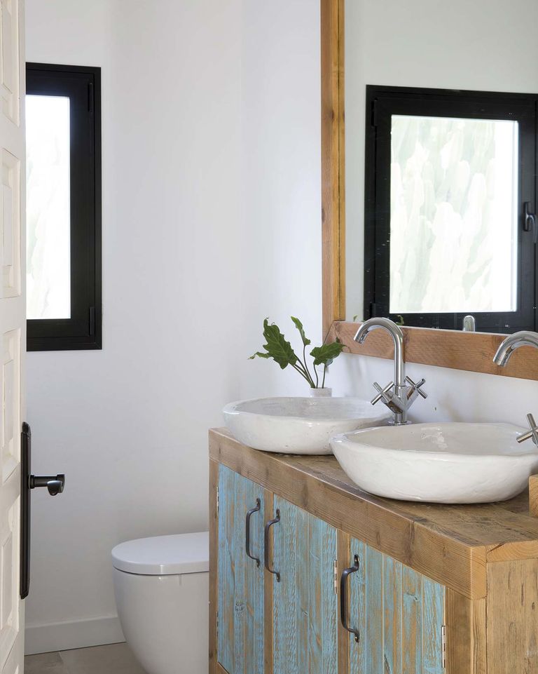 salle de bain avec meuble vasque bois rustique salle de bain avec meuble vasque bois rustique