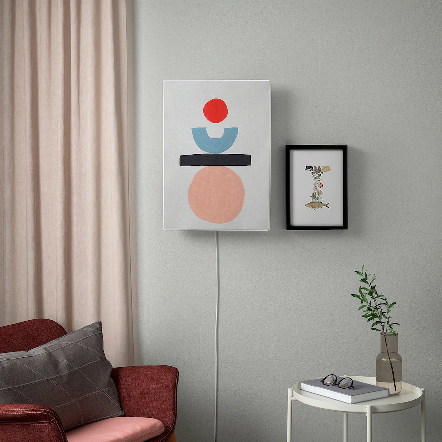 enceinte connectée façon cadre mural