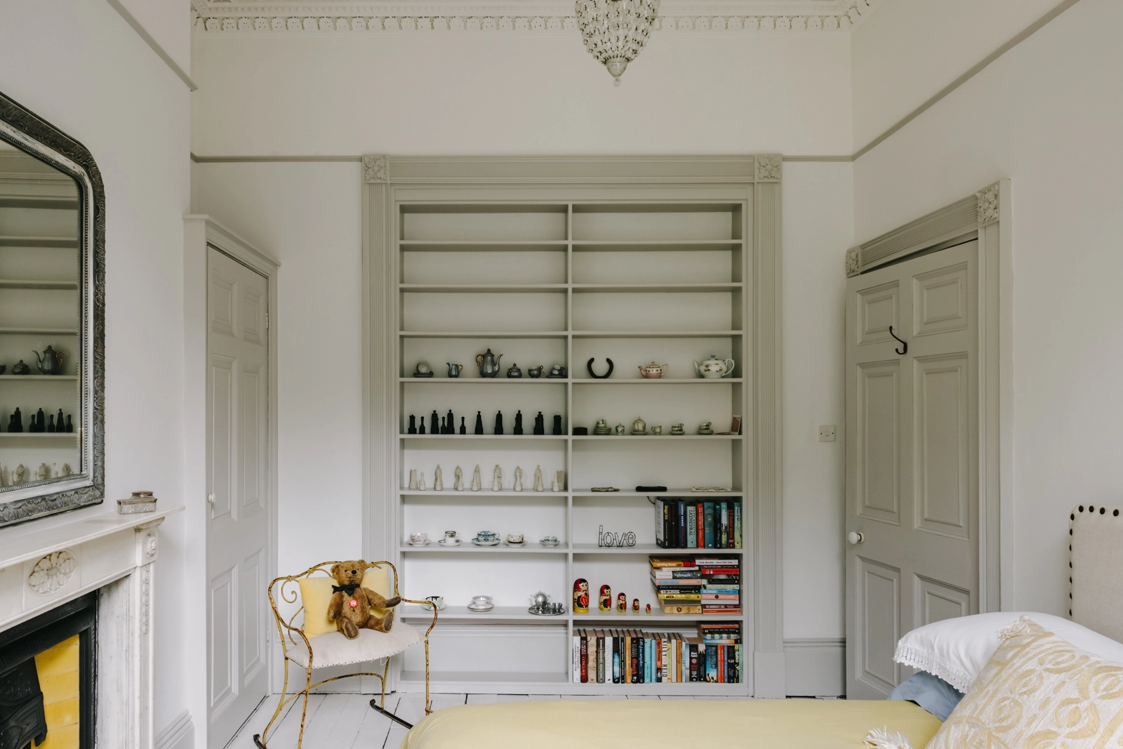 chambre déco vintage