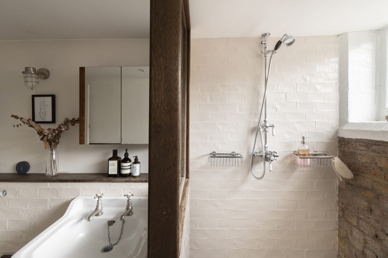 salle de bain vintage