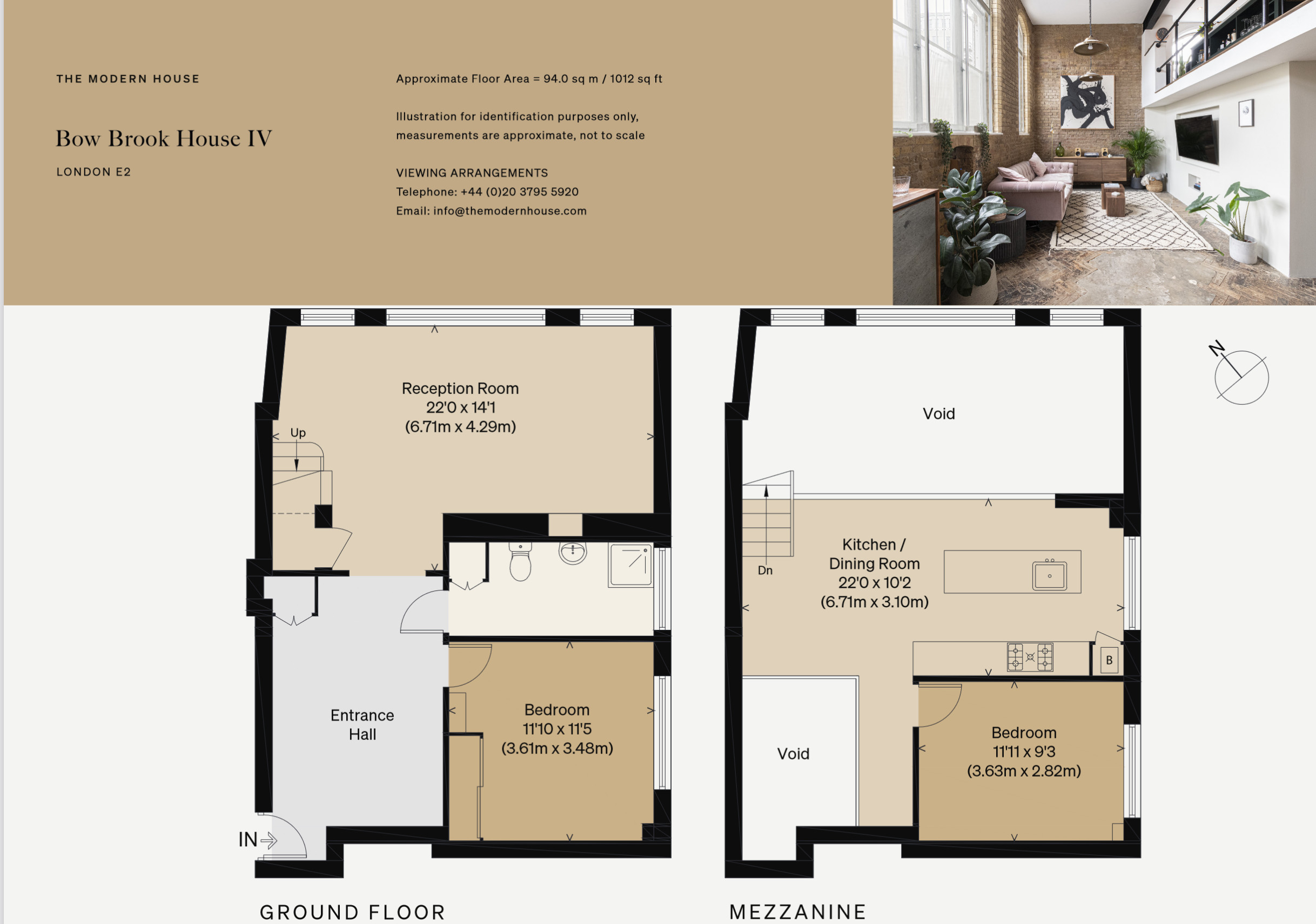 plan appartement Londres