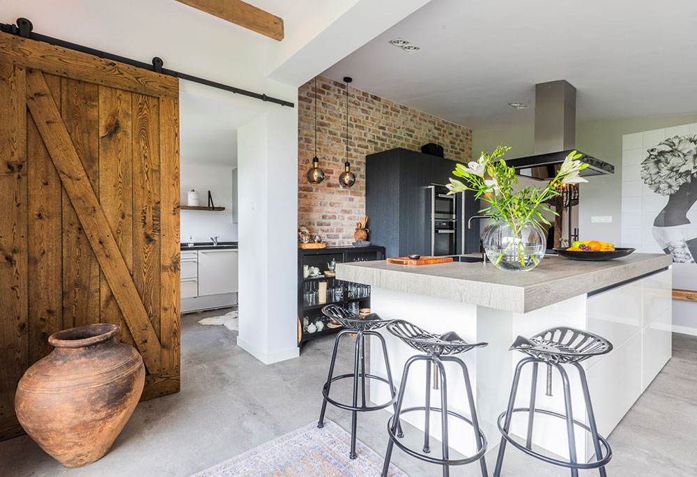 cuisine ouverte maison en bois rénovée cuisine ouverte maison en bois rénovée