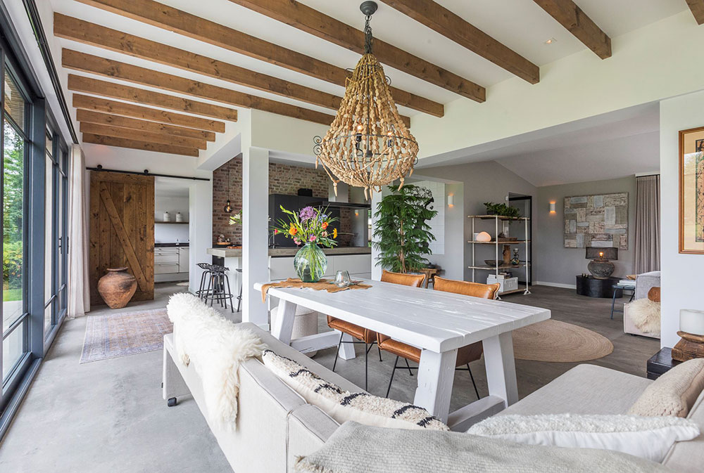 salle à manger maison en bois rénovée salle à manger maison en bois rénovée