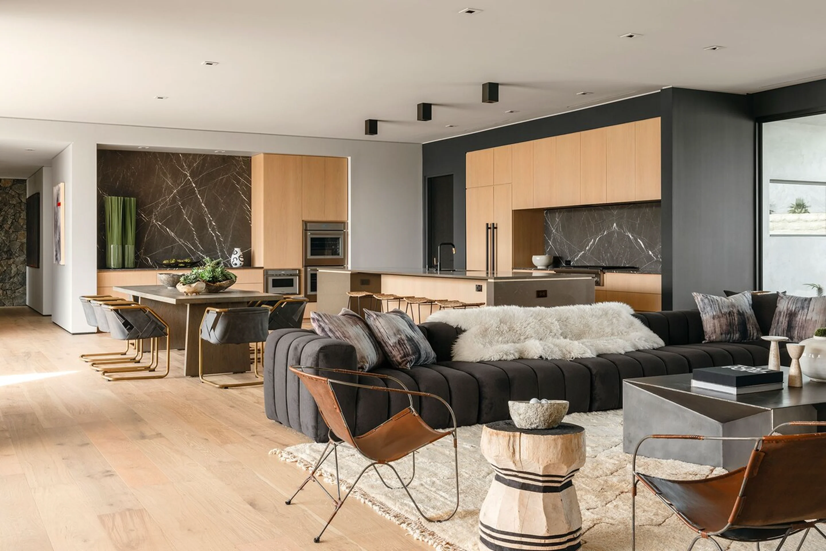 salon mobilier contemporain et décoration design