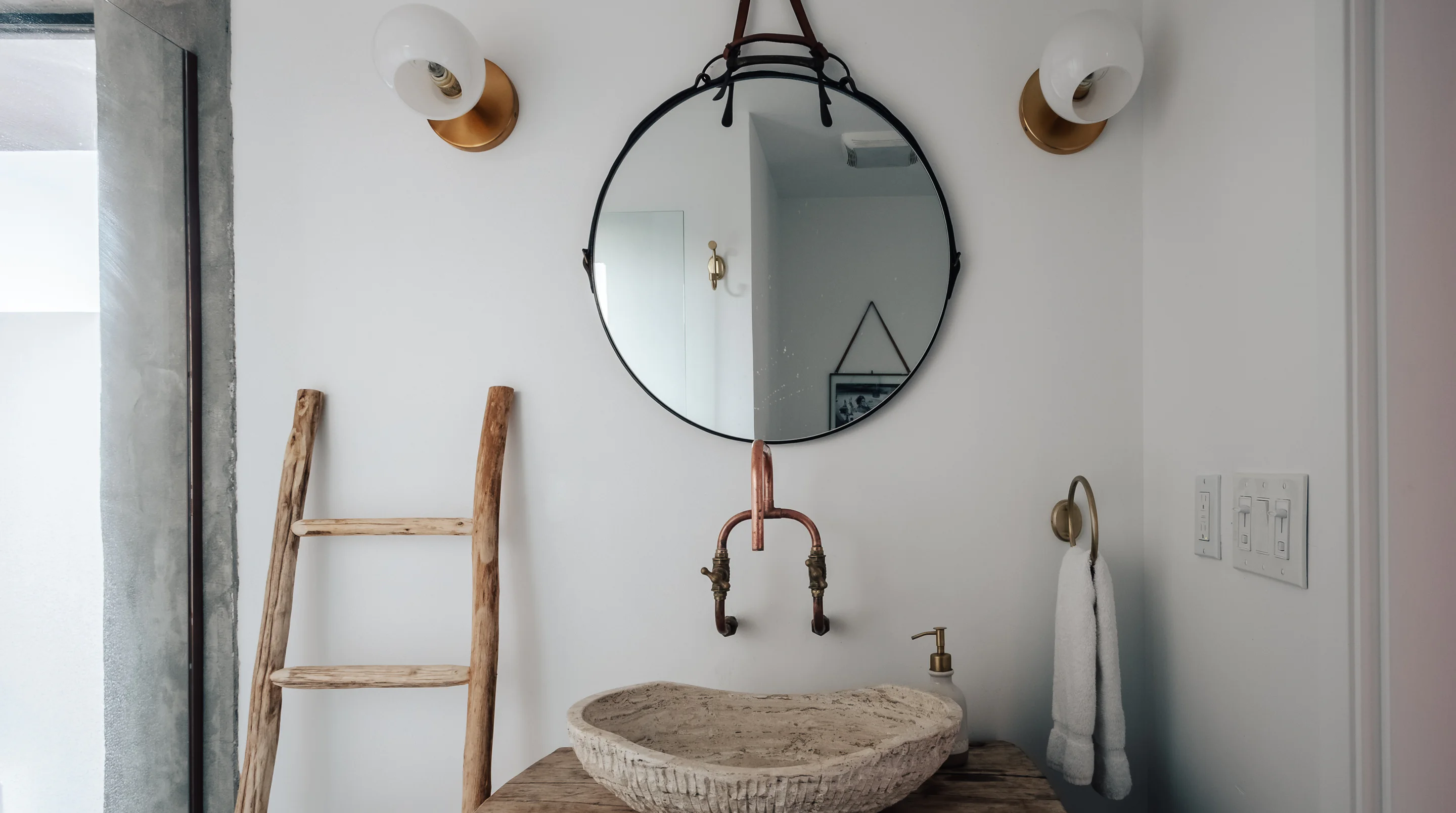 salle de bain rustique chic salle de bain rustique chic