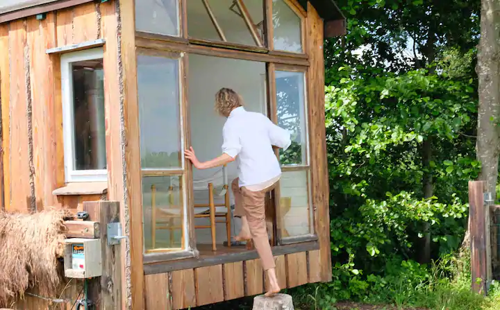 façade vitrée tiny house façade vitrée tiny house