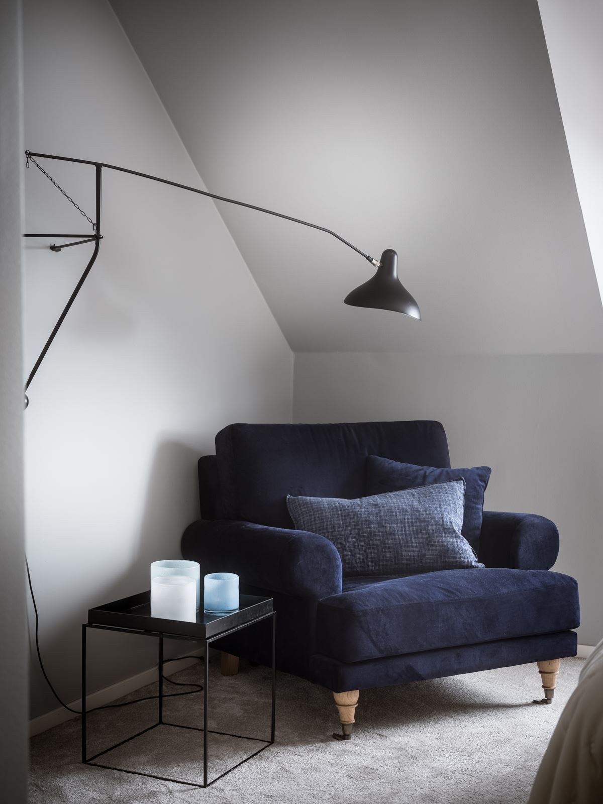 fauteuil velours bleu fauteuil velours bleu
