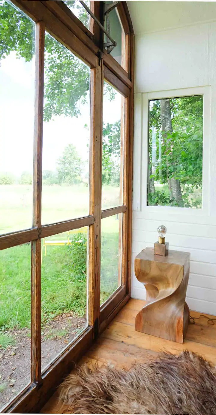 salon avec verrière petite maison durable en bois salon avec verrière petite maison durable en bois