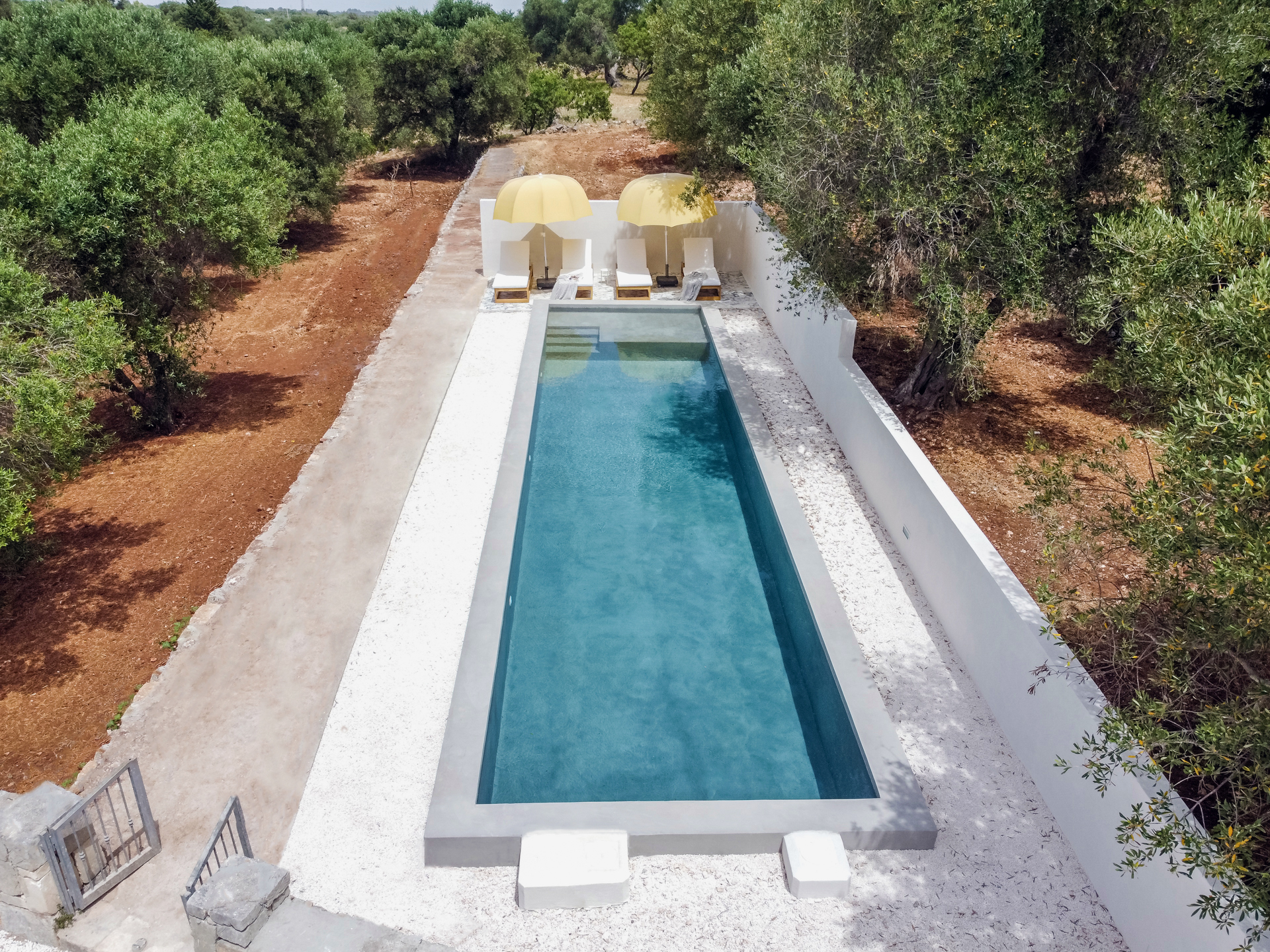 piscine maçonnée maison Pouilles piscine maçonnée maison Pouilles