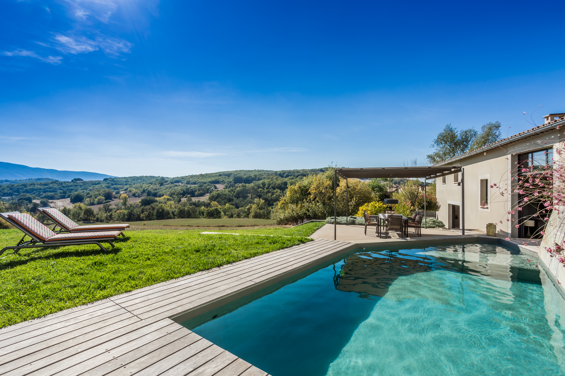 piscine maison Luberon