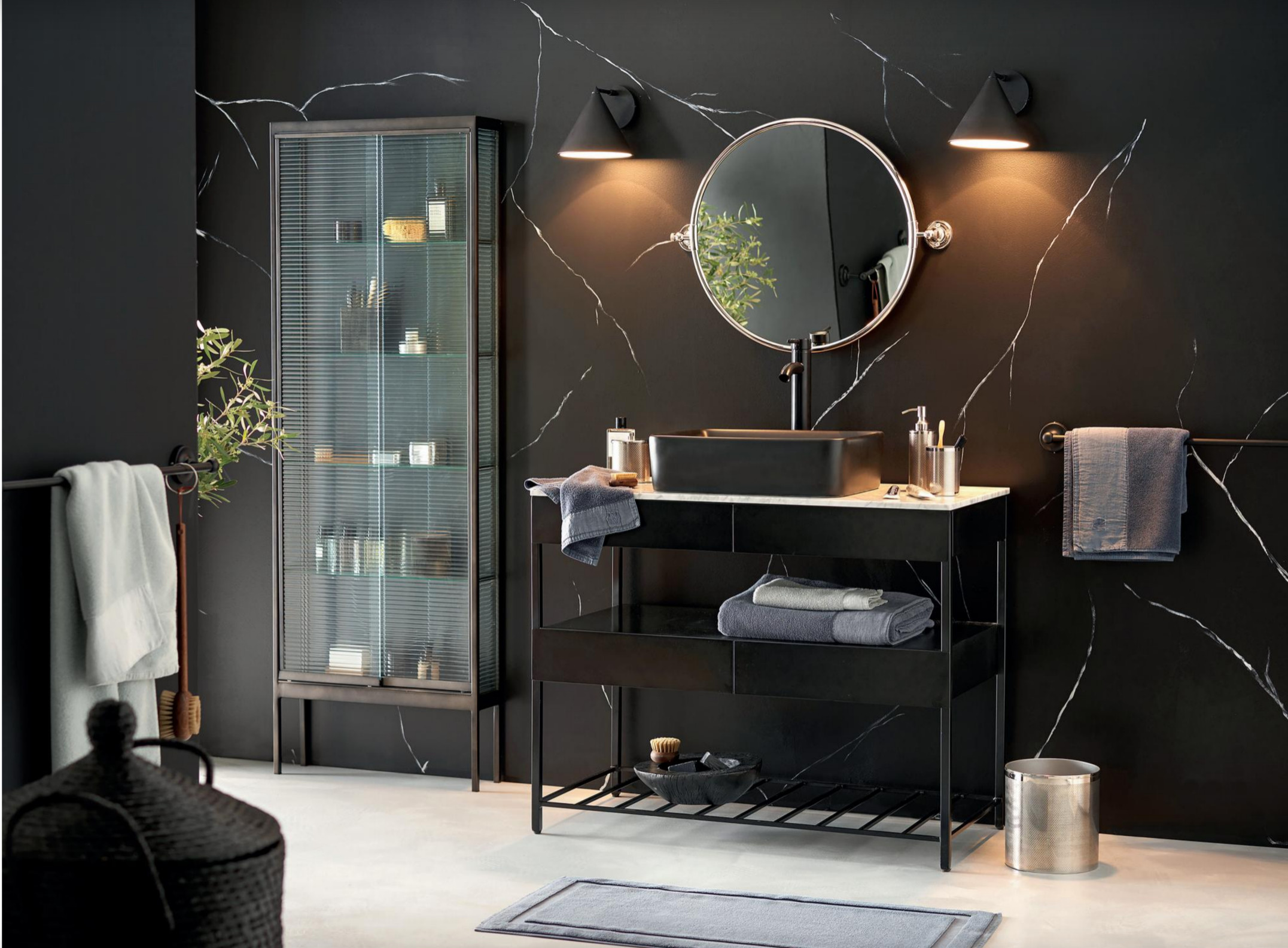 salle de bain marbre noir salle de bain marbre noir