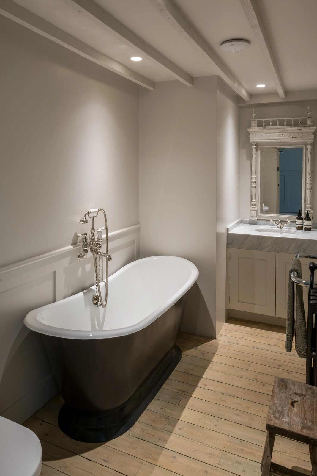 salle de bain vintage