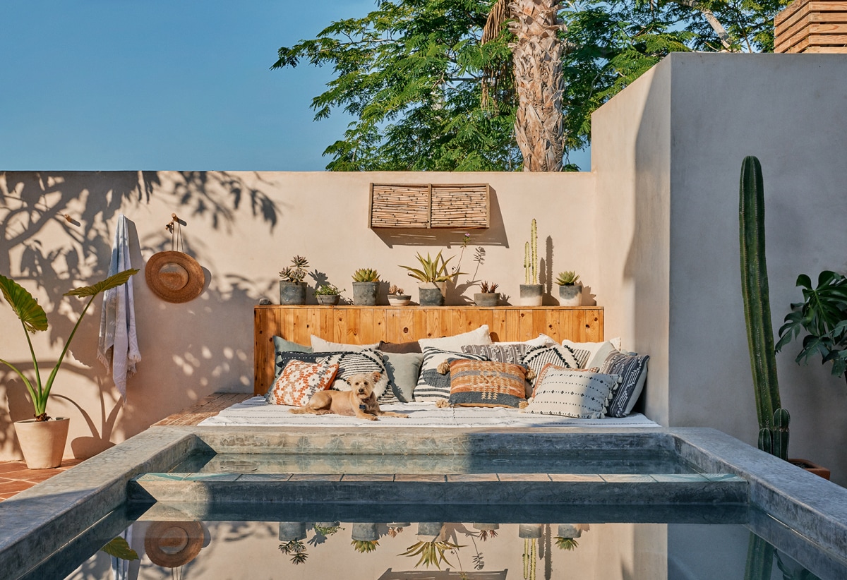 Une maison avec piscine au Mexique pour les travailleurs nomades