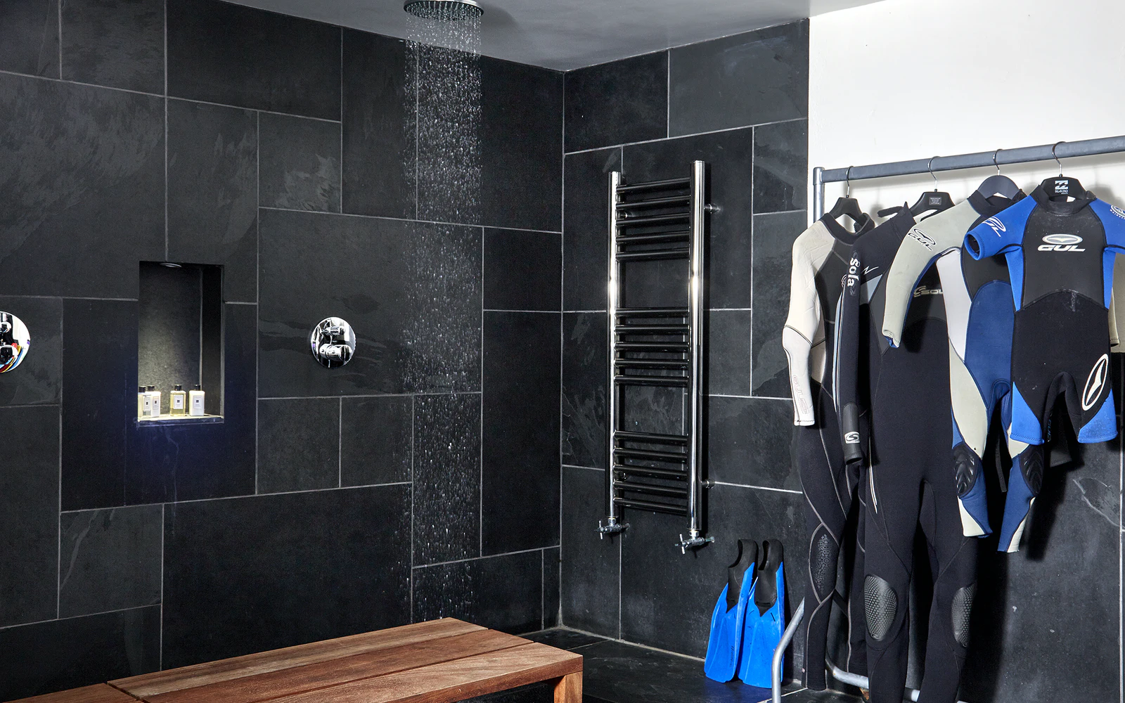 salle de bain noire salle de bain noire