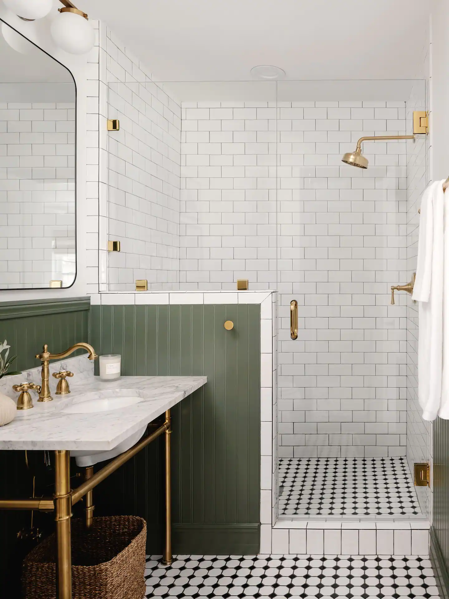 salle de bain décoration ferme moderne