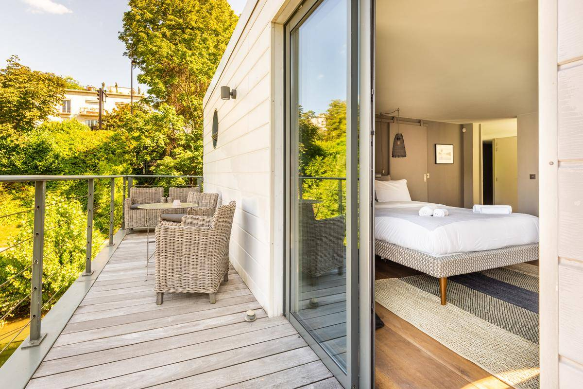 terrasse bois chambre