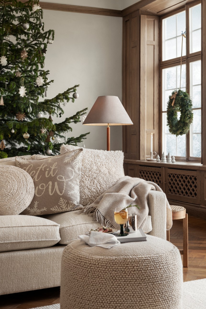 salon décoré pour Noël salon décoré pour Noël