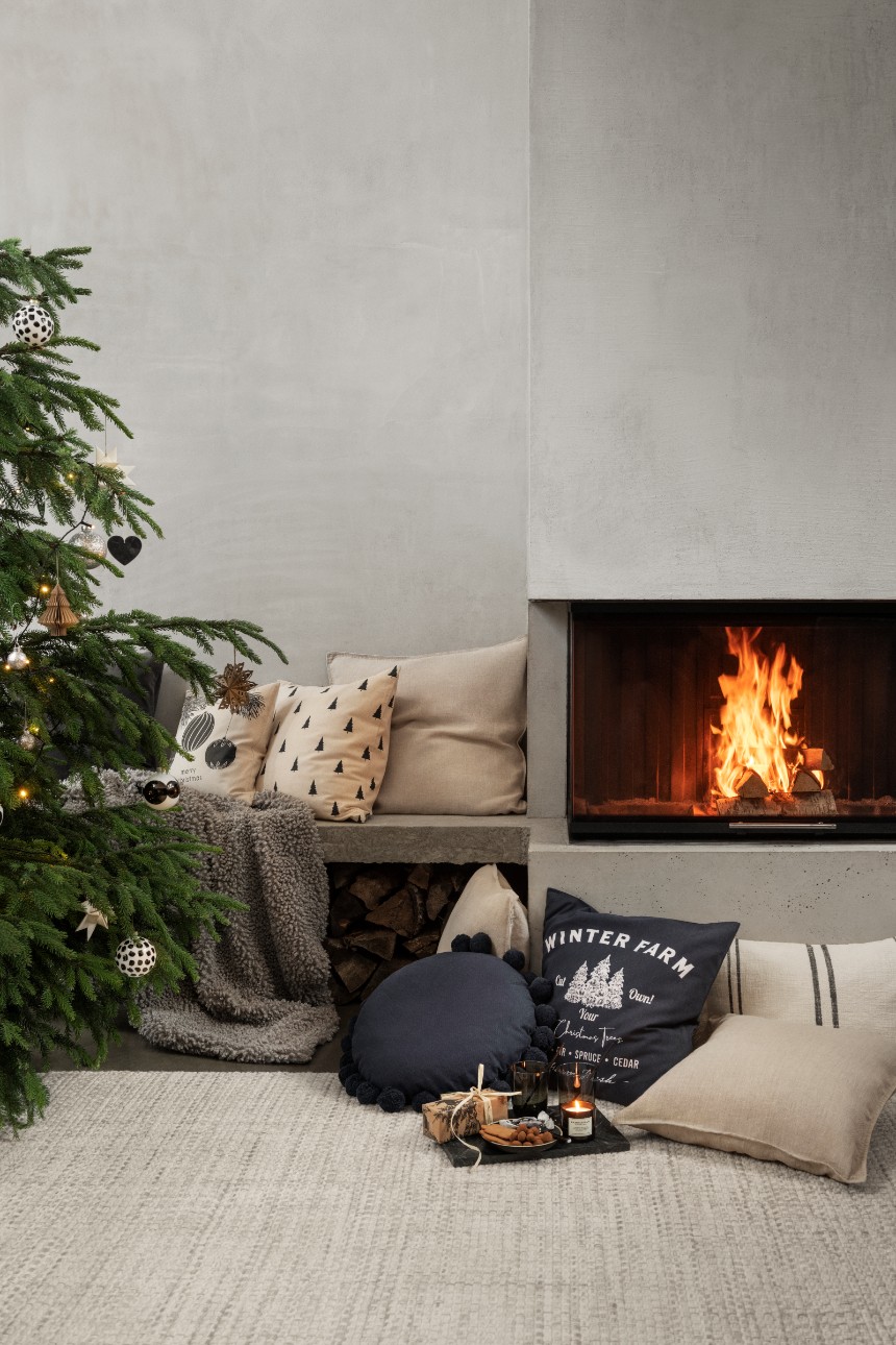 salon décoration Noël H&M Home salon décoration Noël H&M Home