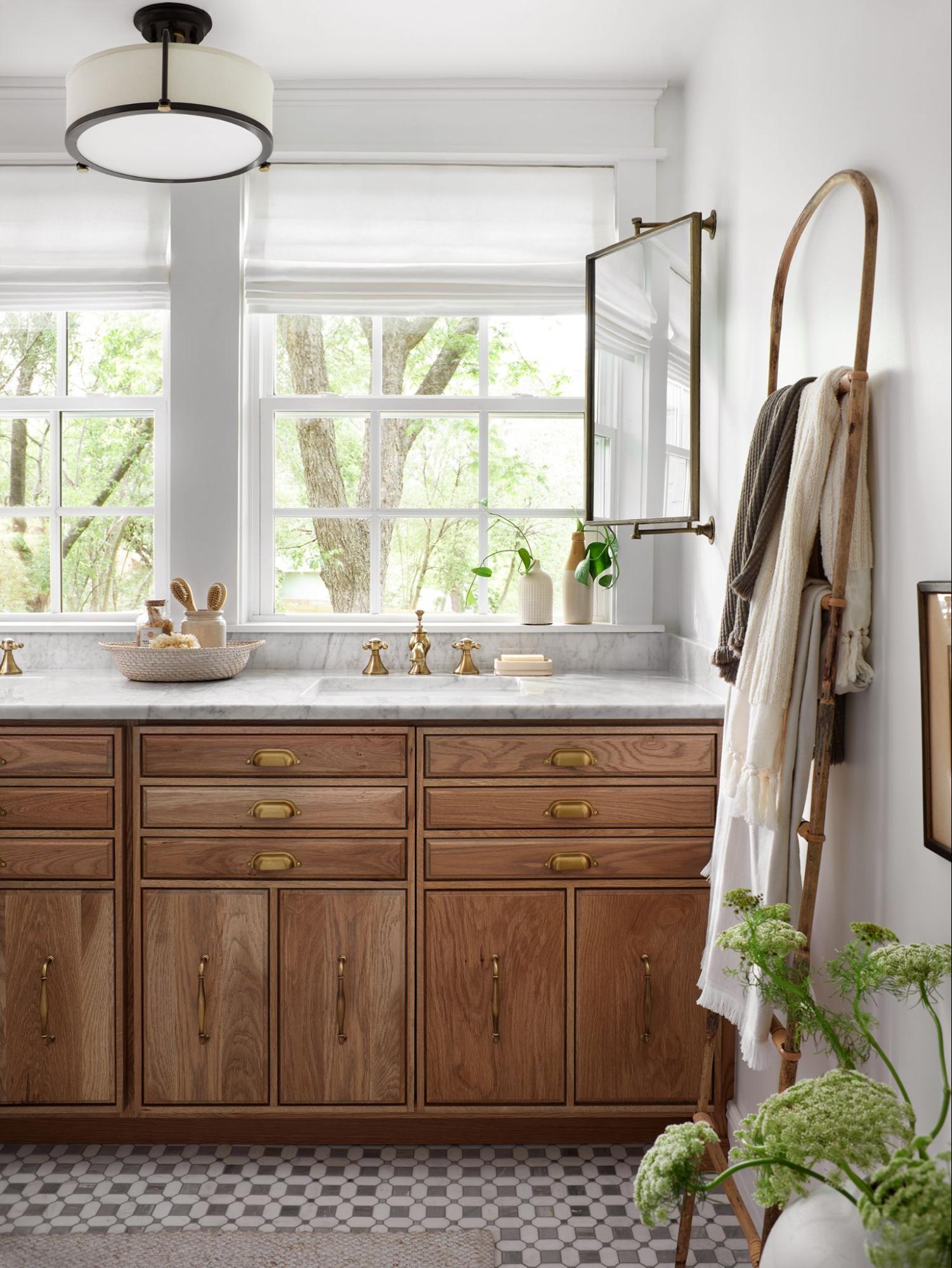 salle de bain vintage