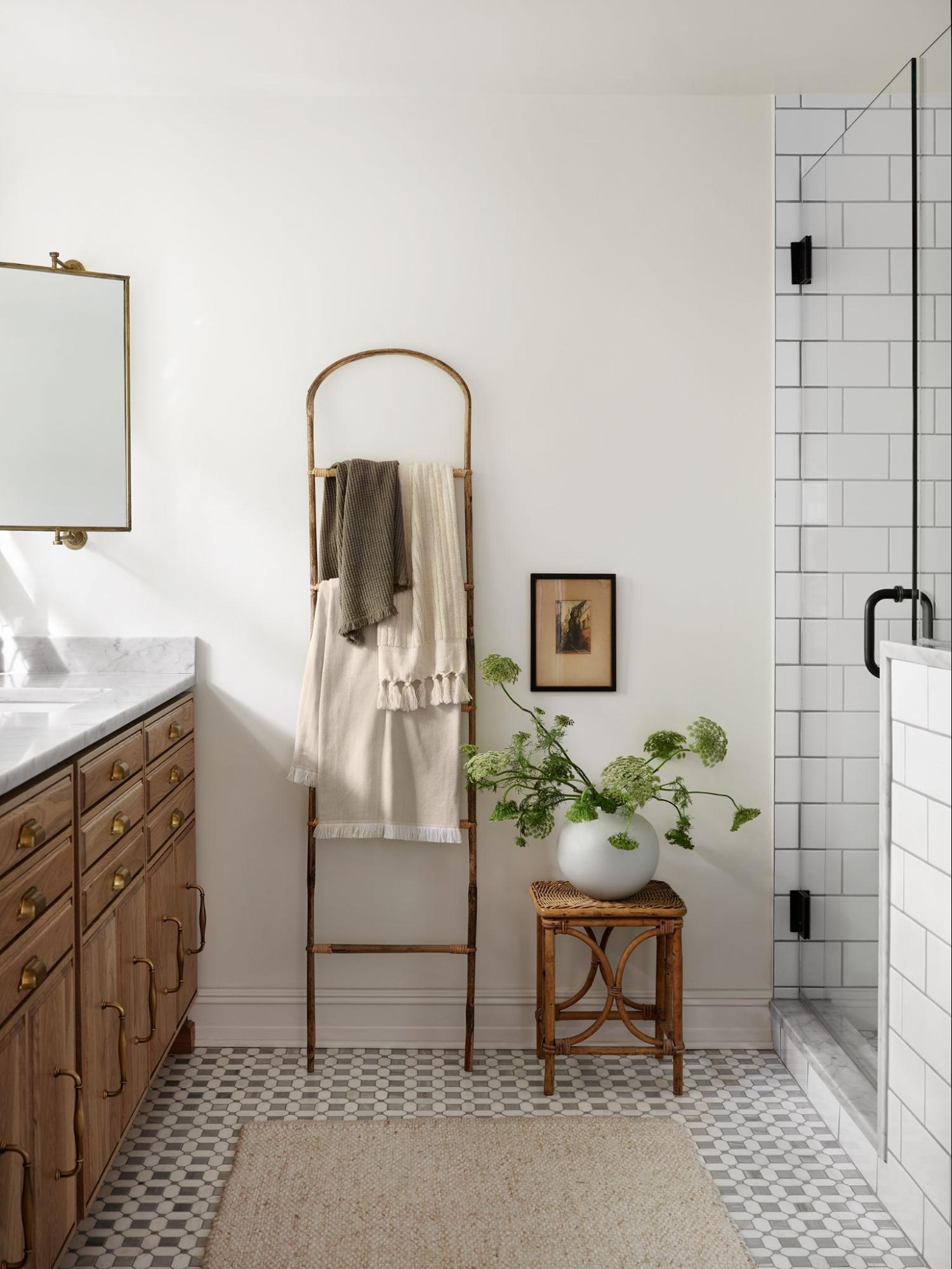 salle de bain vintage