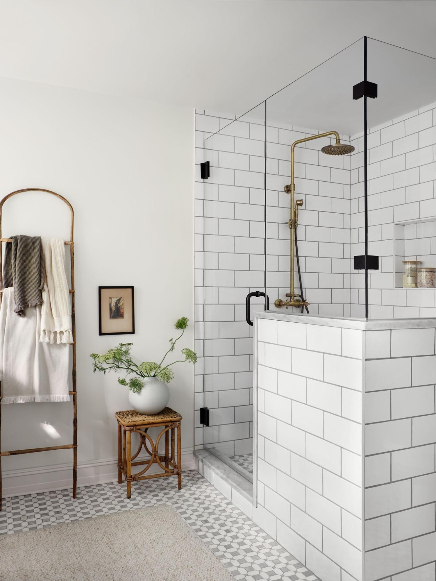 salle de bain vintage