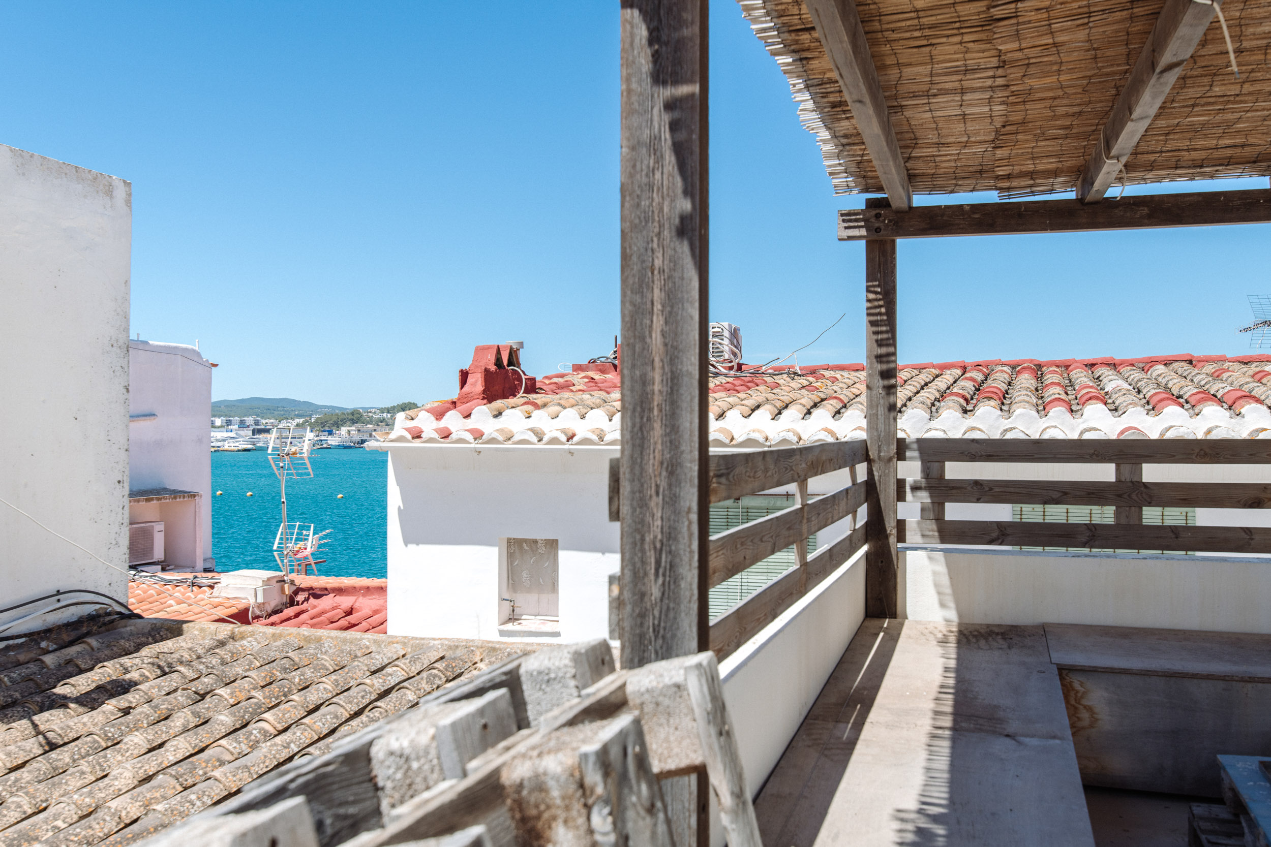 terrasse vue mer appartement Ibiza terrasse vue mer appartement Ibiza