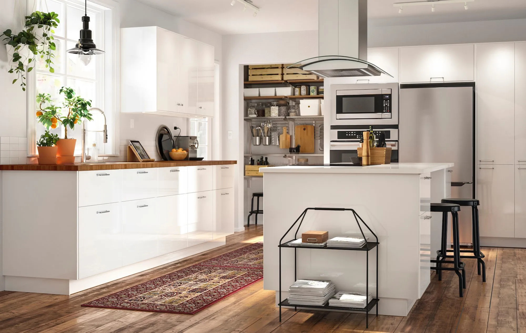 cuisine design blanche