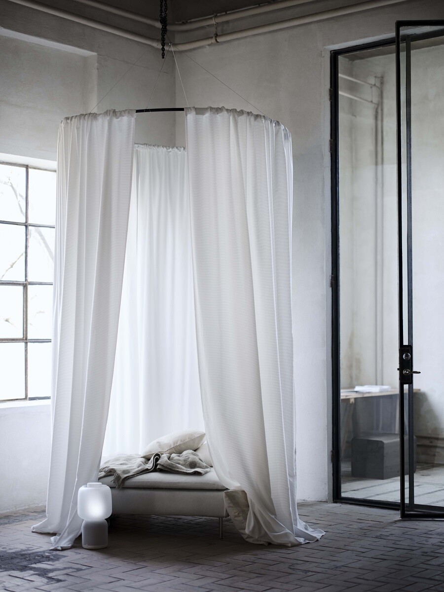 chambre avec lit baldaquin IKEA chambre avec lit baldaquin IKEA