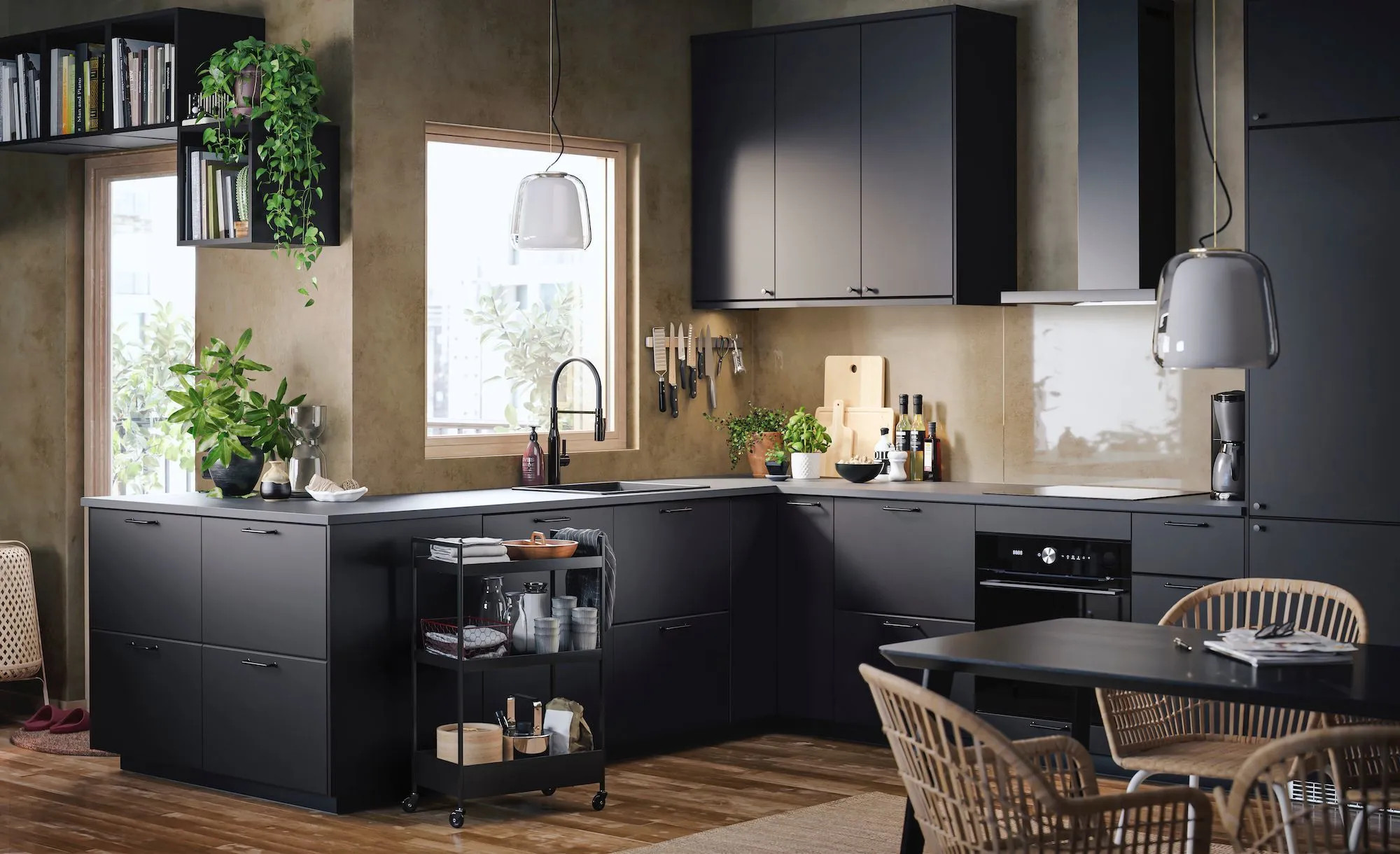 cuisine design noire