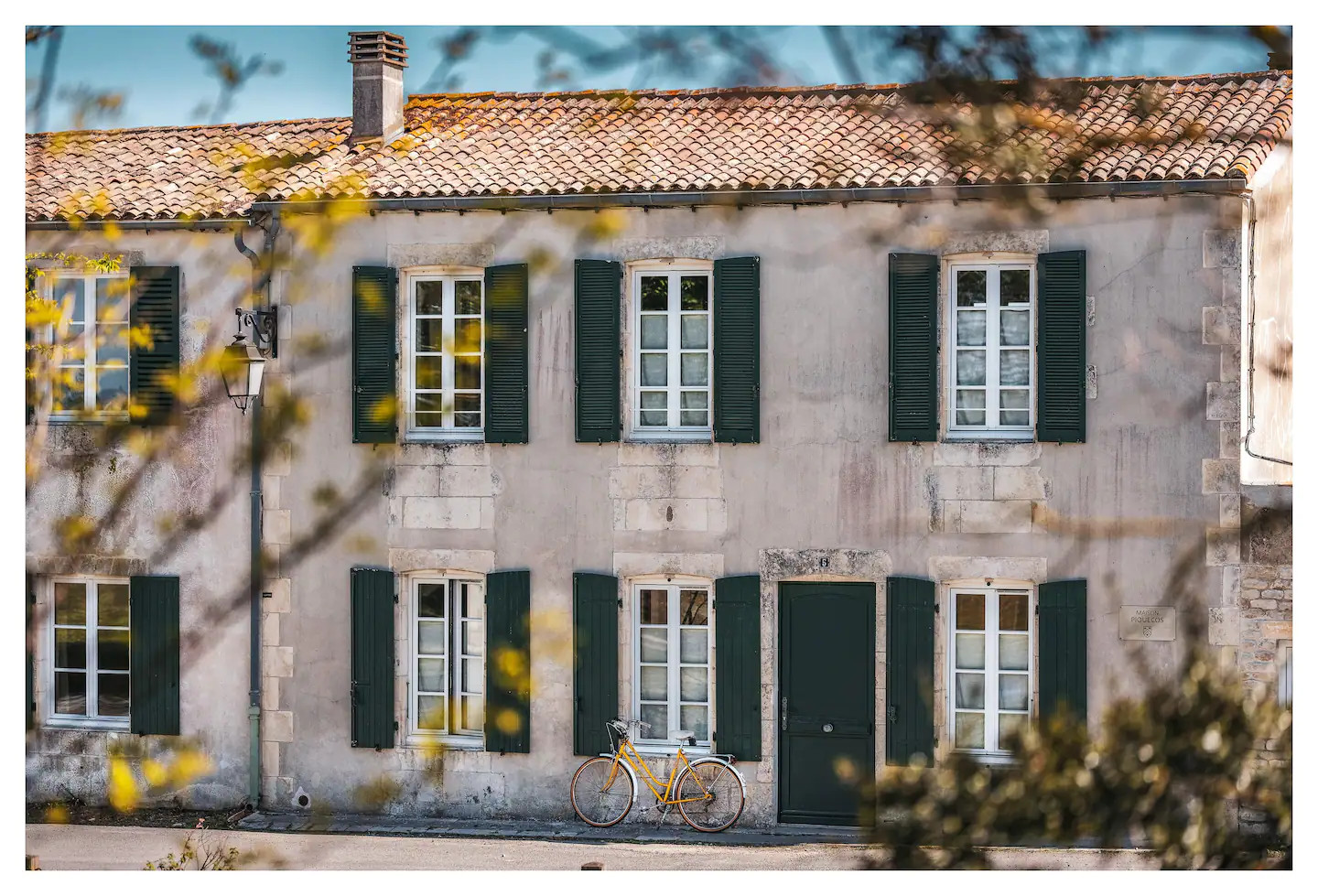 façade maison en pierres Ile de Ré