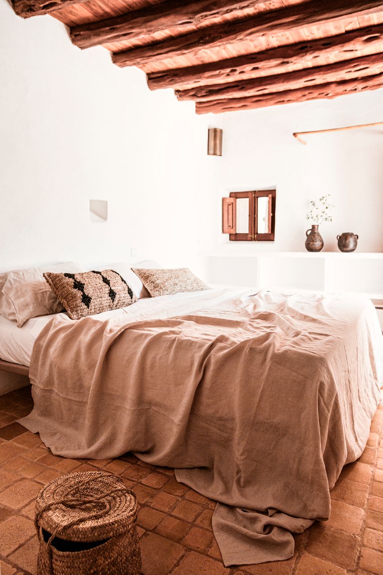 chambre décoration naturelle Finca Can Marti par Zoco Home