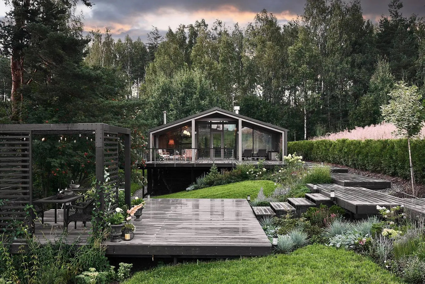 maison d maison d'architecte en bois