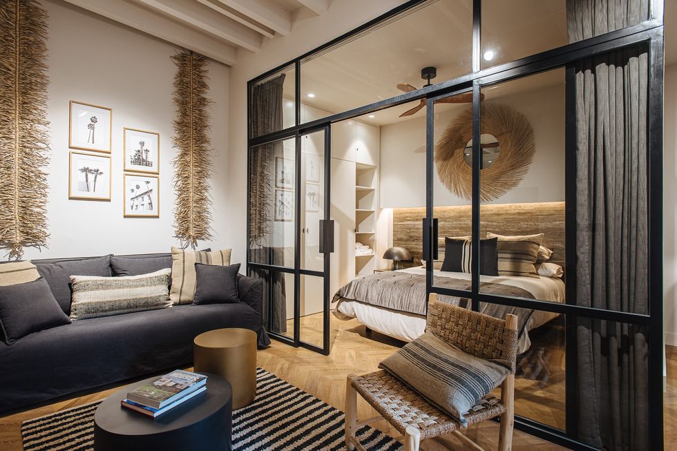 salon et chambre petit duplex