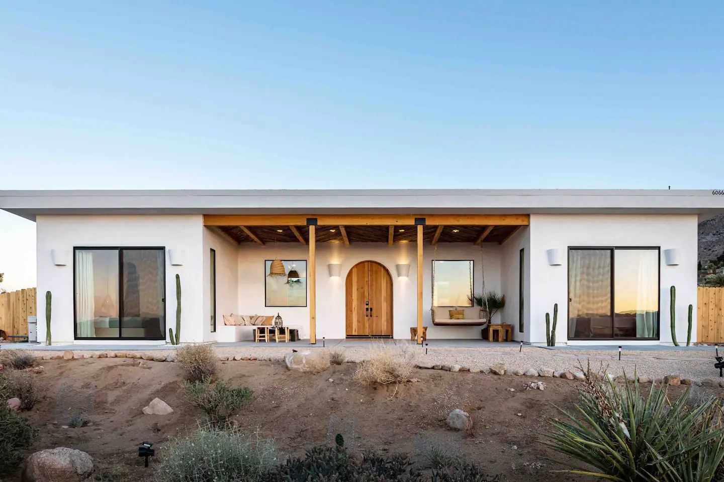 façade maison Joshua Tree façade maison Joshua Tree