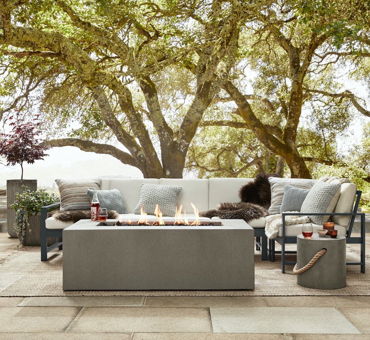 terrasse avec cheminée ethanol terrasse avec cheminée ethanol