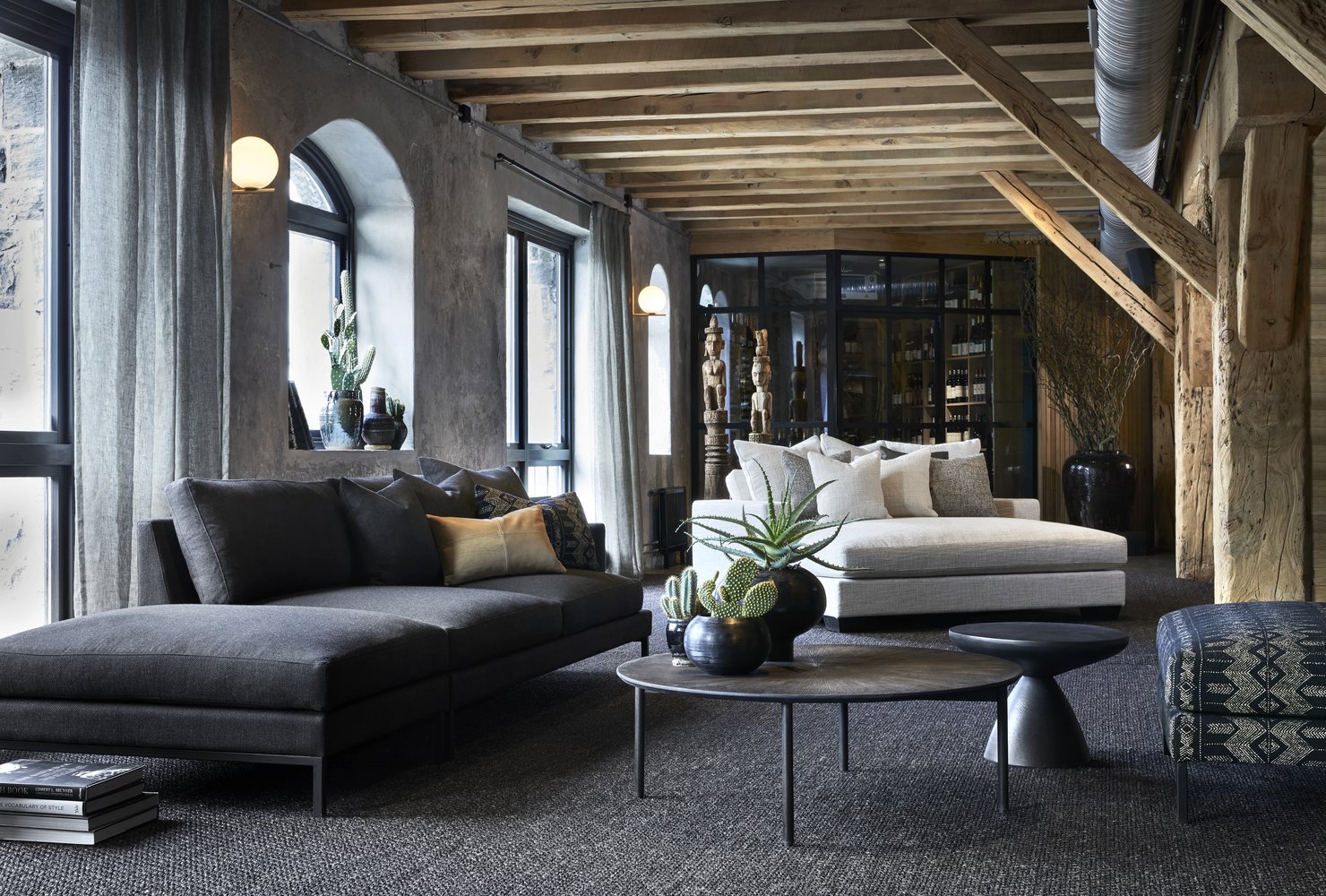 salon décoration design appartement Norvège