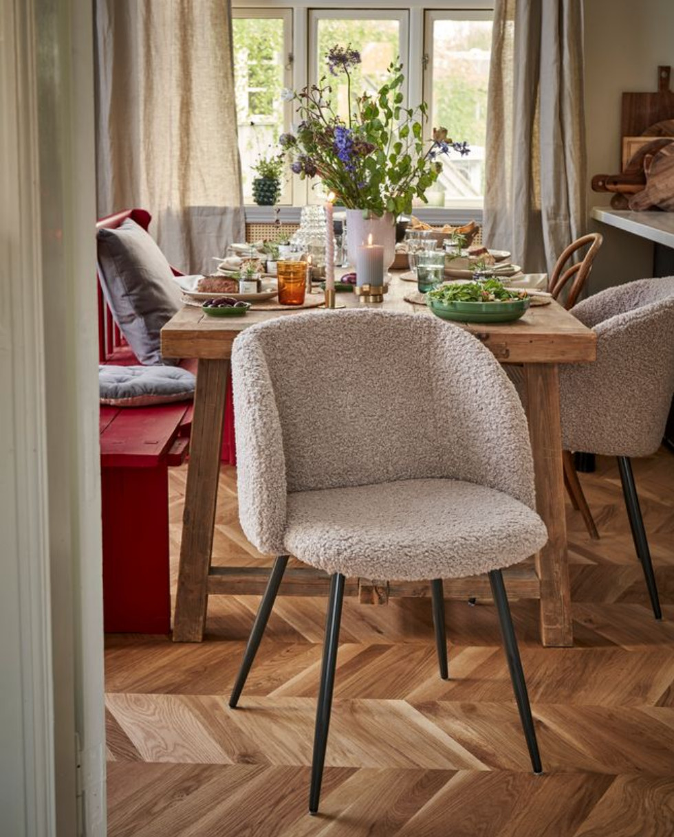 fauteuil bouclé nouveautés Sostrene Grene fauteuil bouclé nouveautés Sostrene Grene