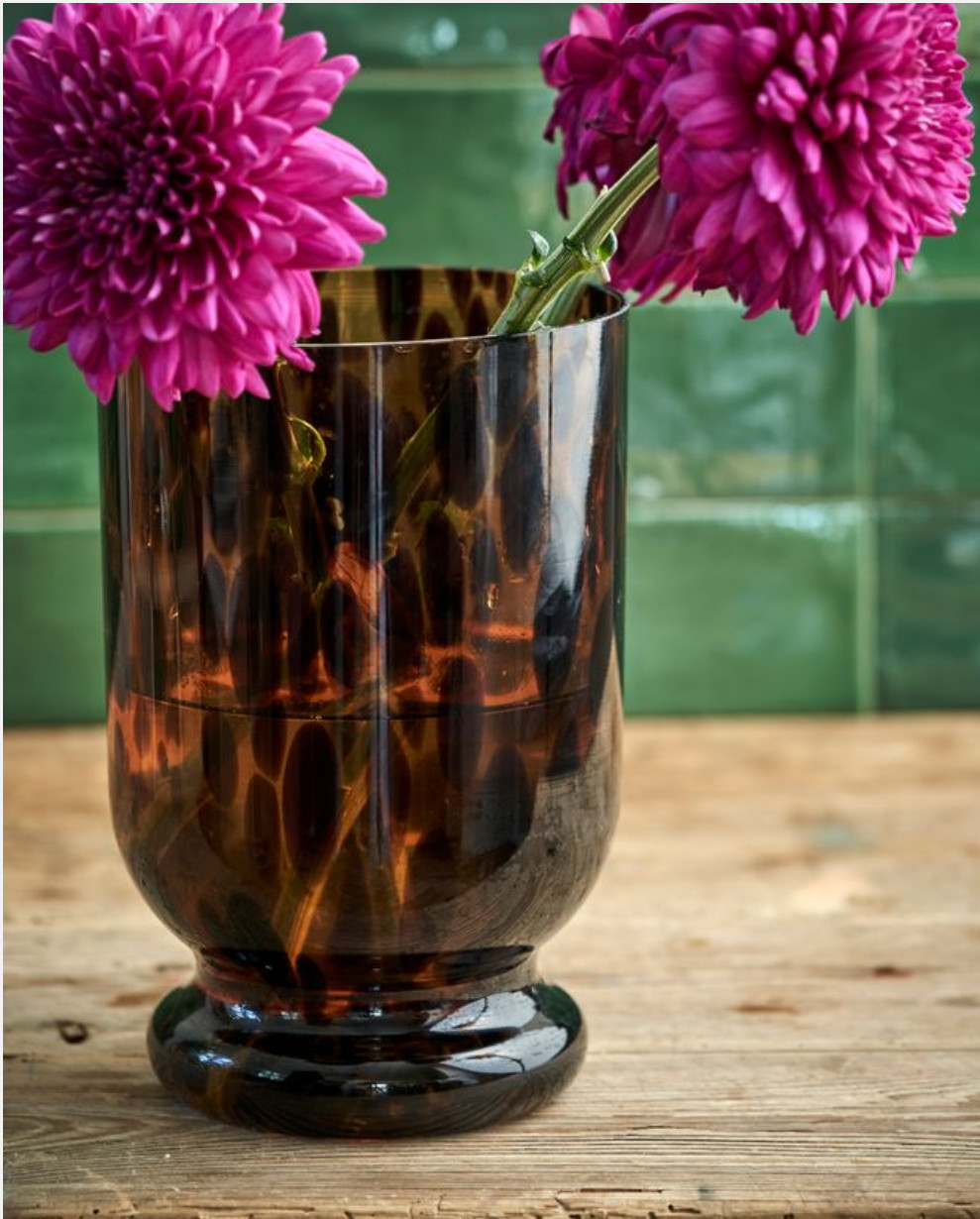 vase verre brun design vase verre brun design