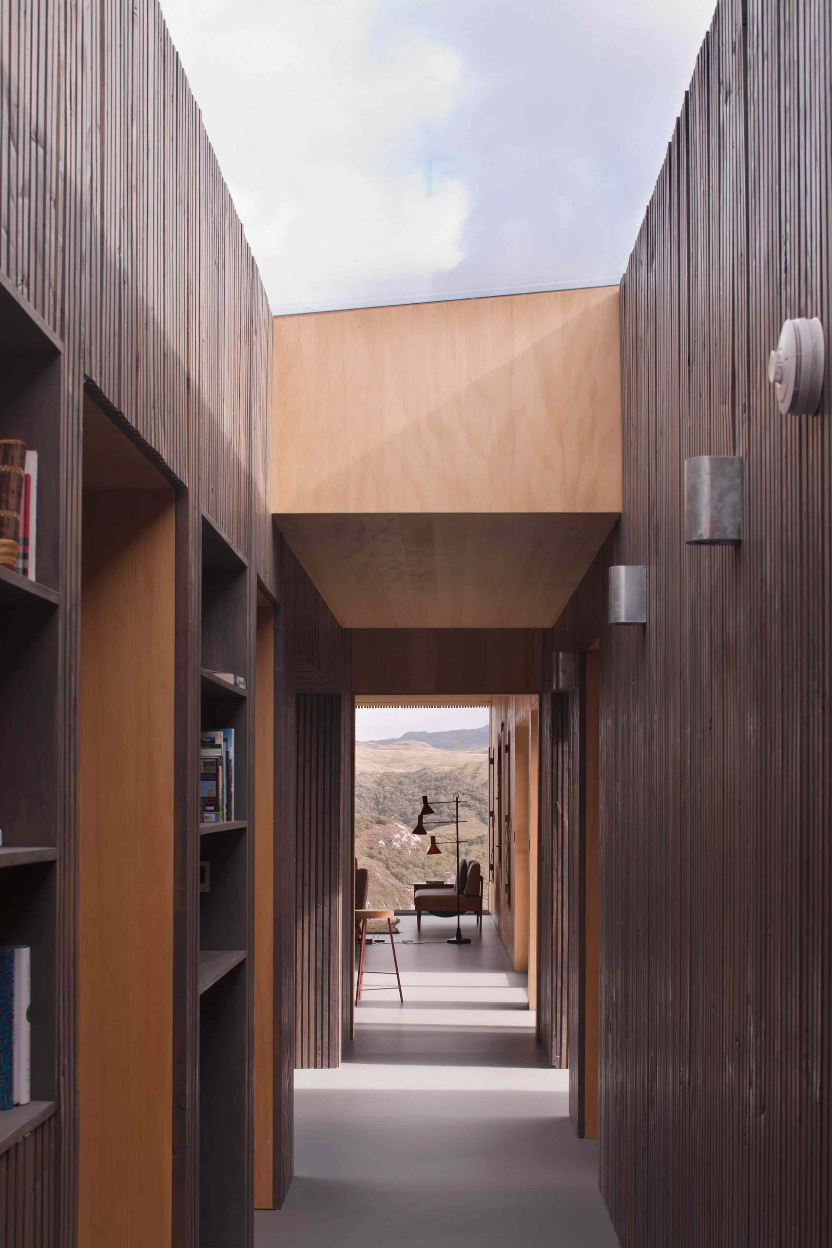 entrée maison d'architecte