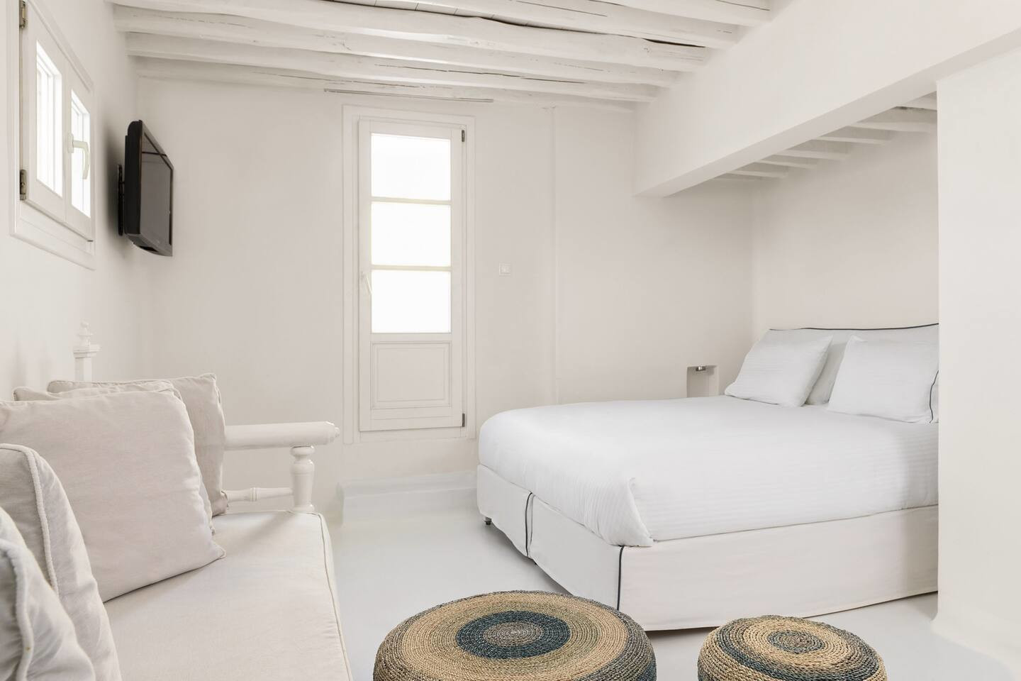 chambre blanche avec poutres blanches chambre blanche avec poutres blanches