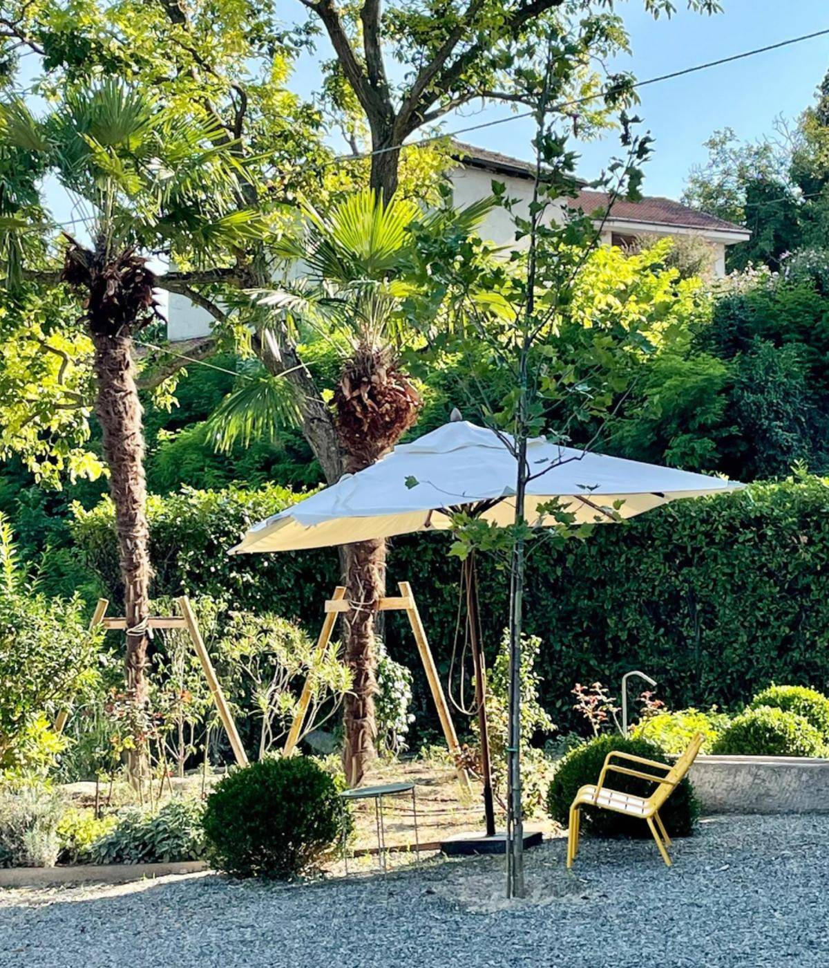 jardin maison rénovée avec piscine jardin maison rénovée avec piscine