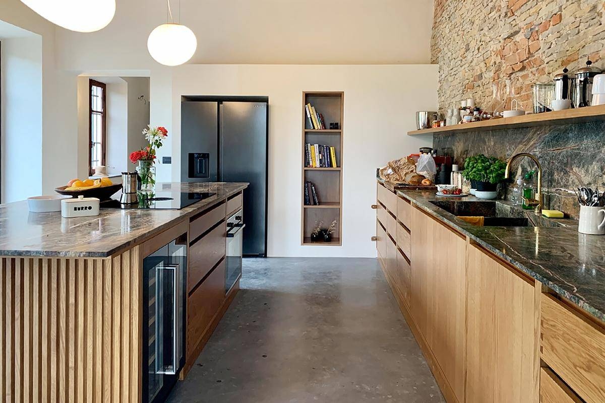 cuisine design bois et marbre cuisine design bois et marbre