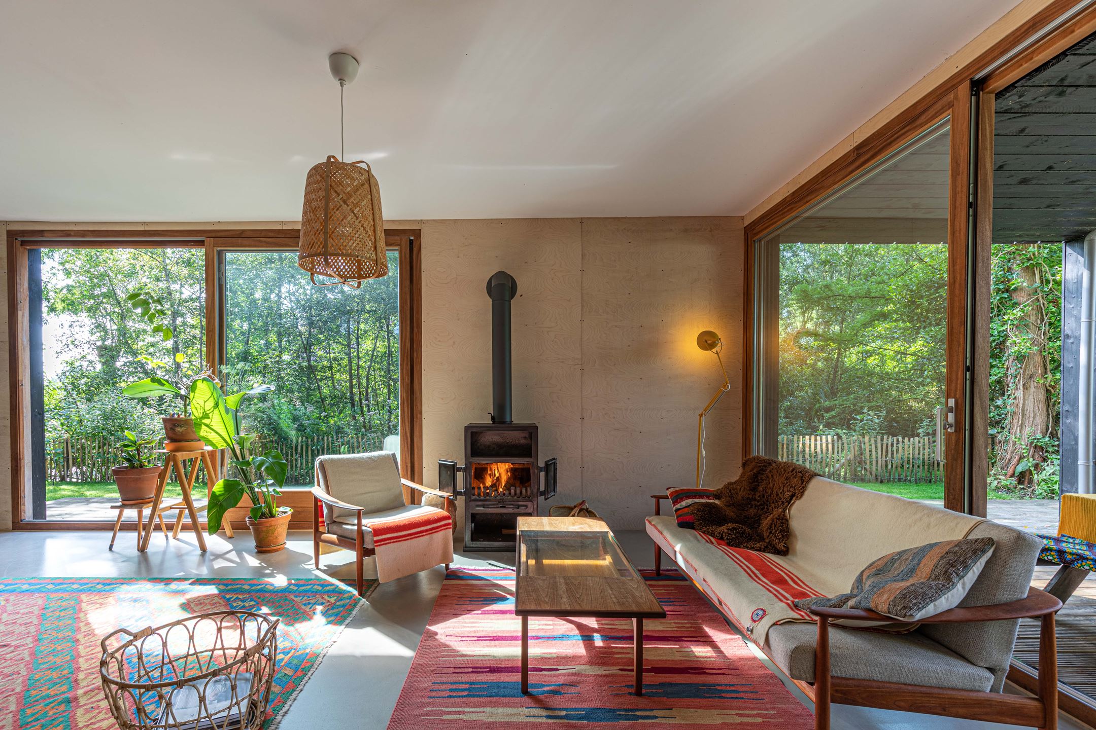 salon maison d'architecte 