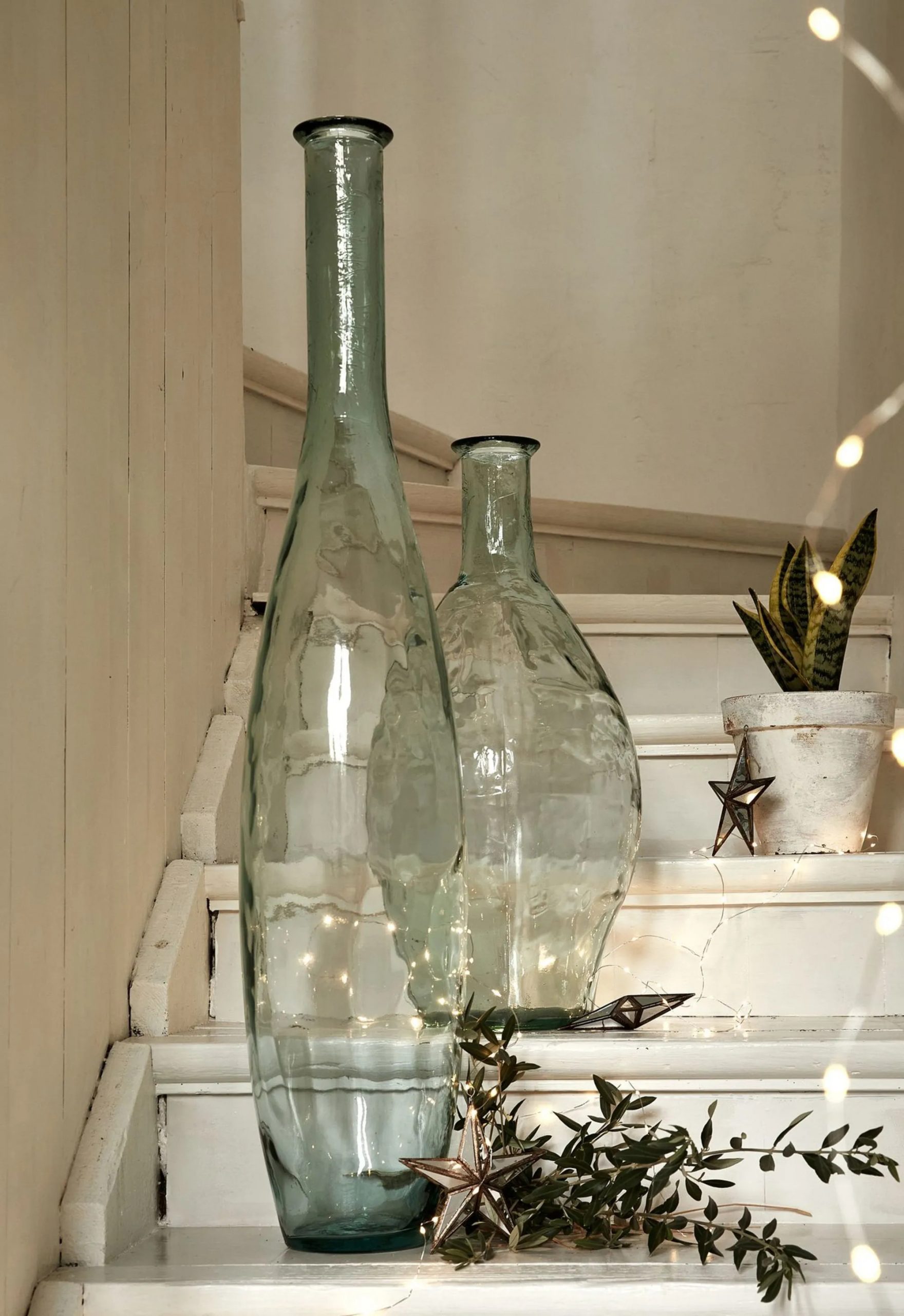vase en verre vert vase en verre vert