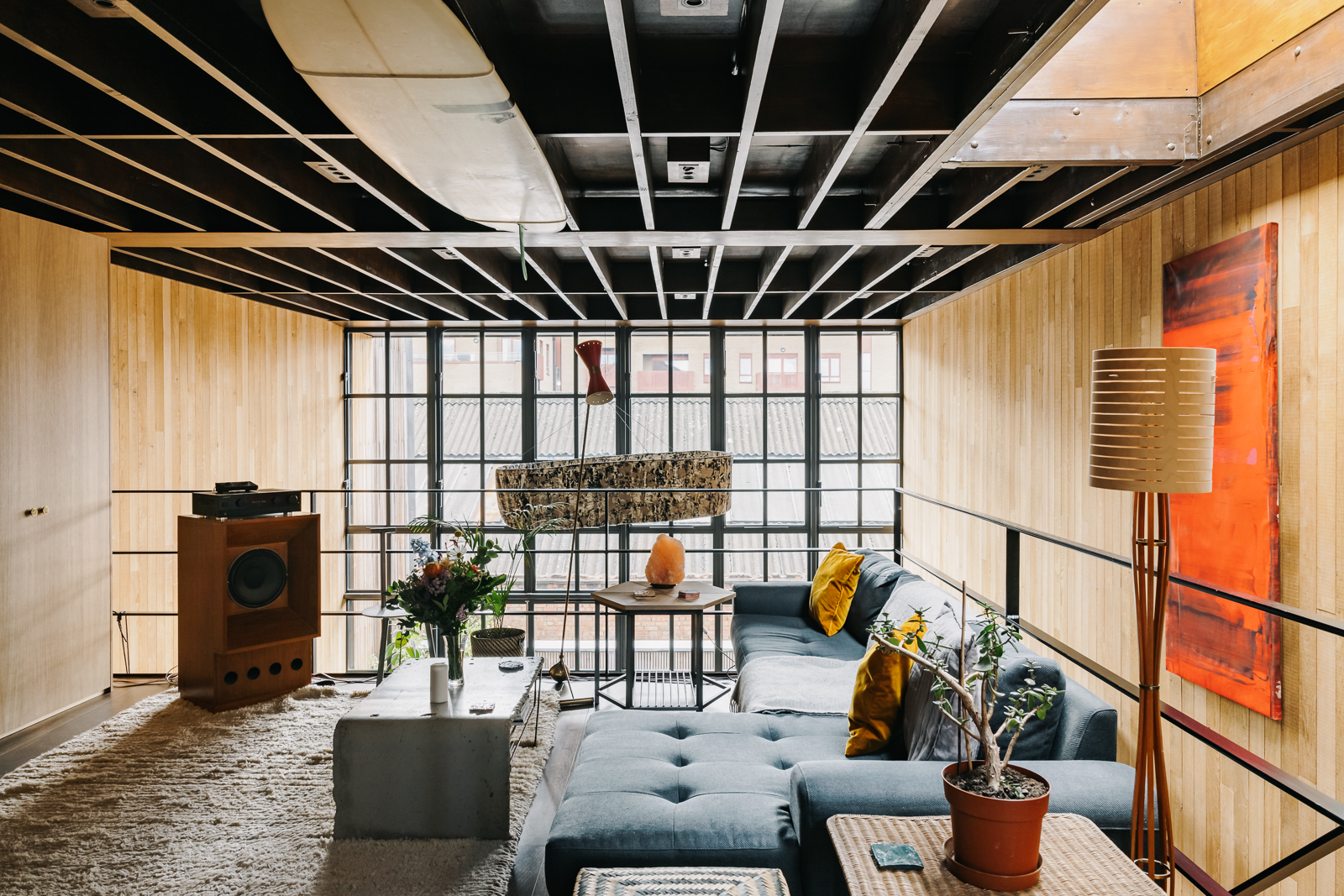 mezzanine loft vintage