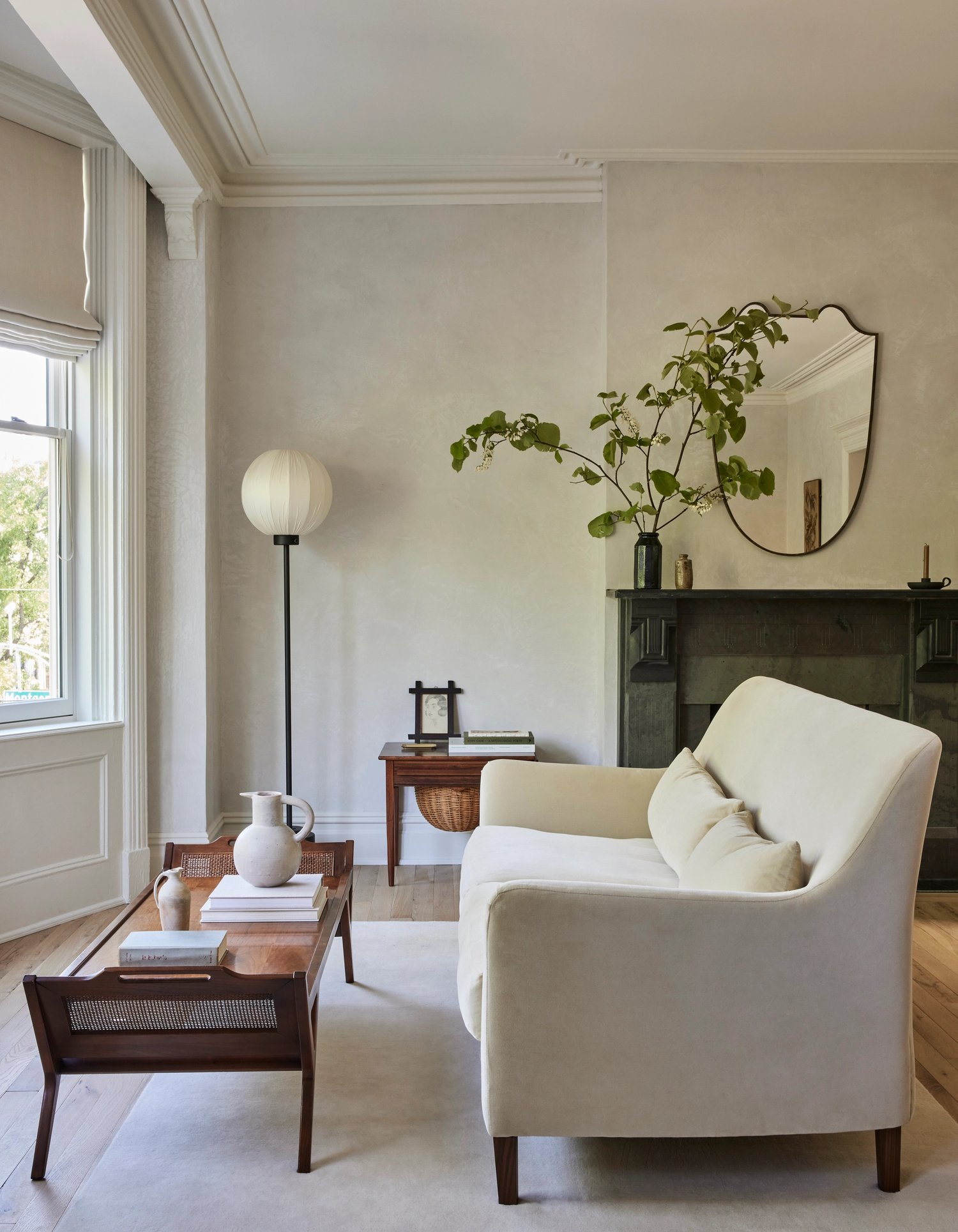 petit salon maison rénovée