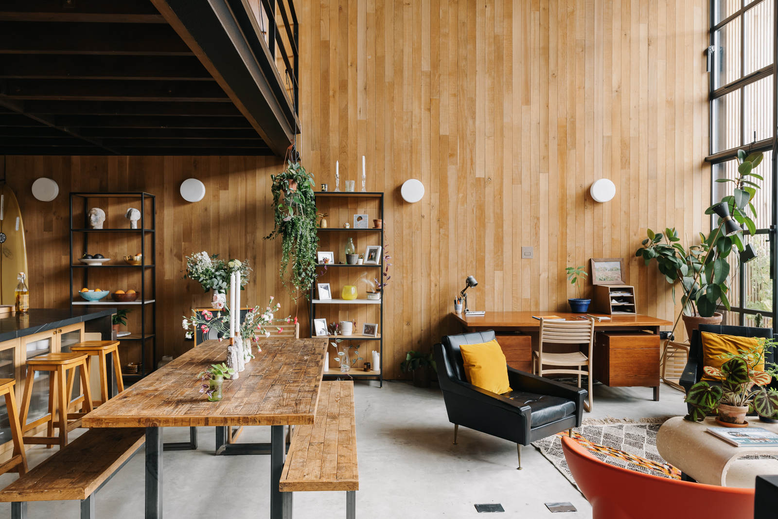 salon loft vintage