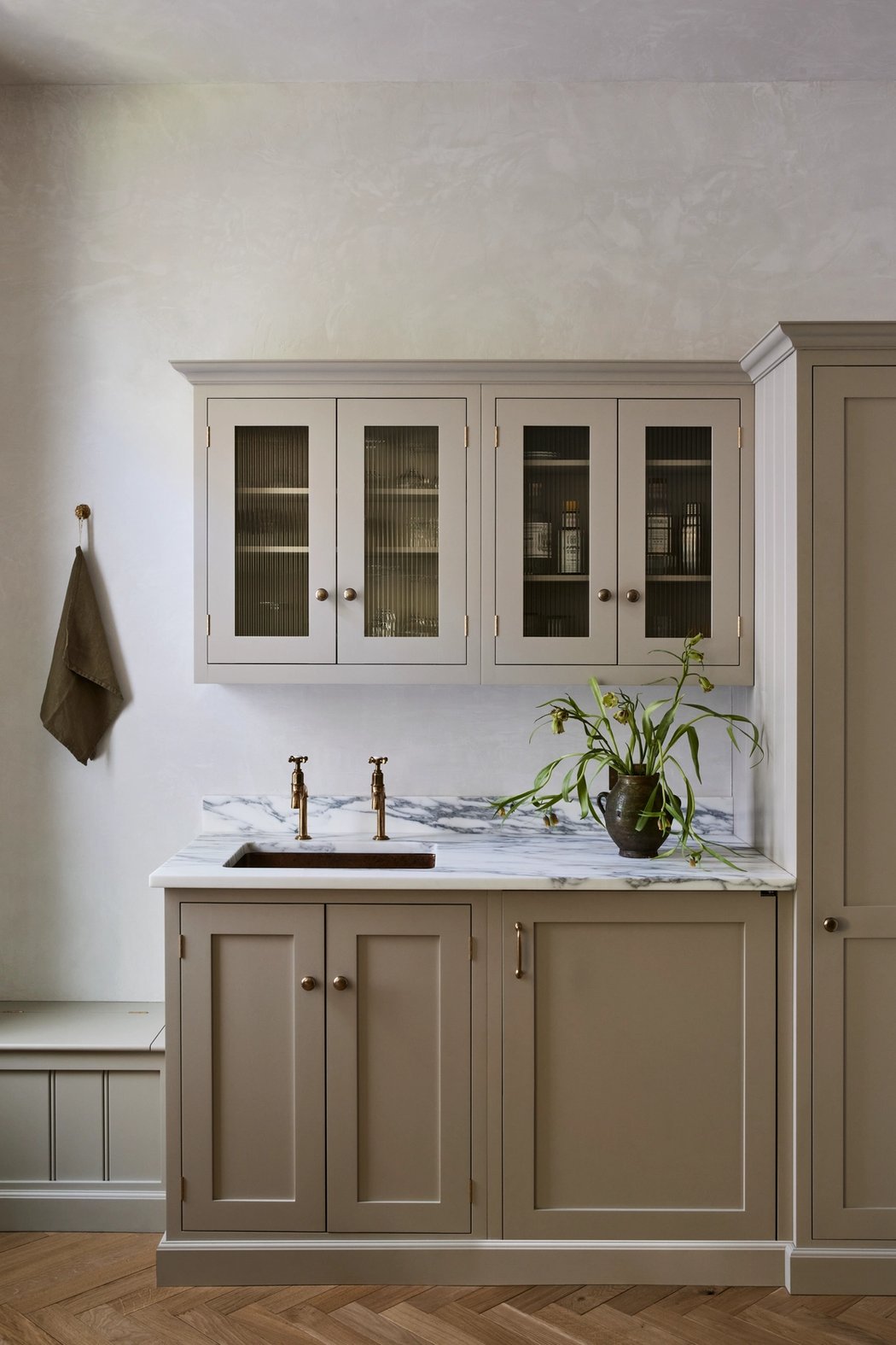 cuisine style shaker maison de ville ancienne