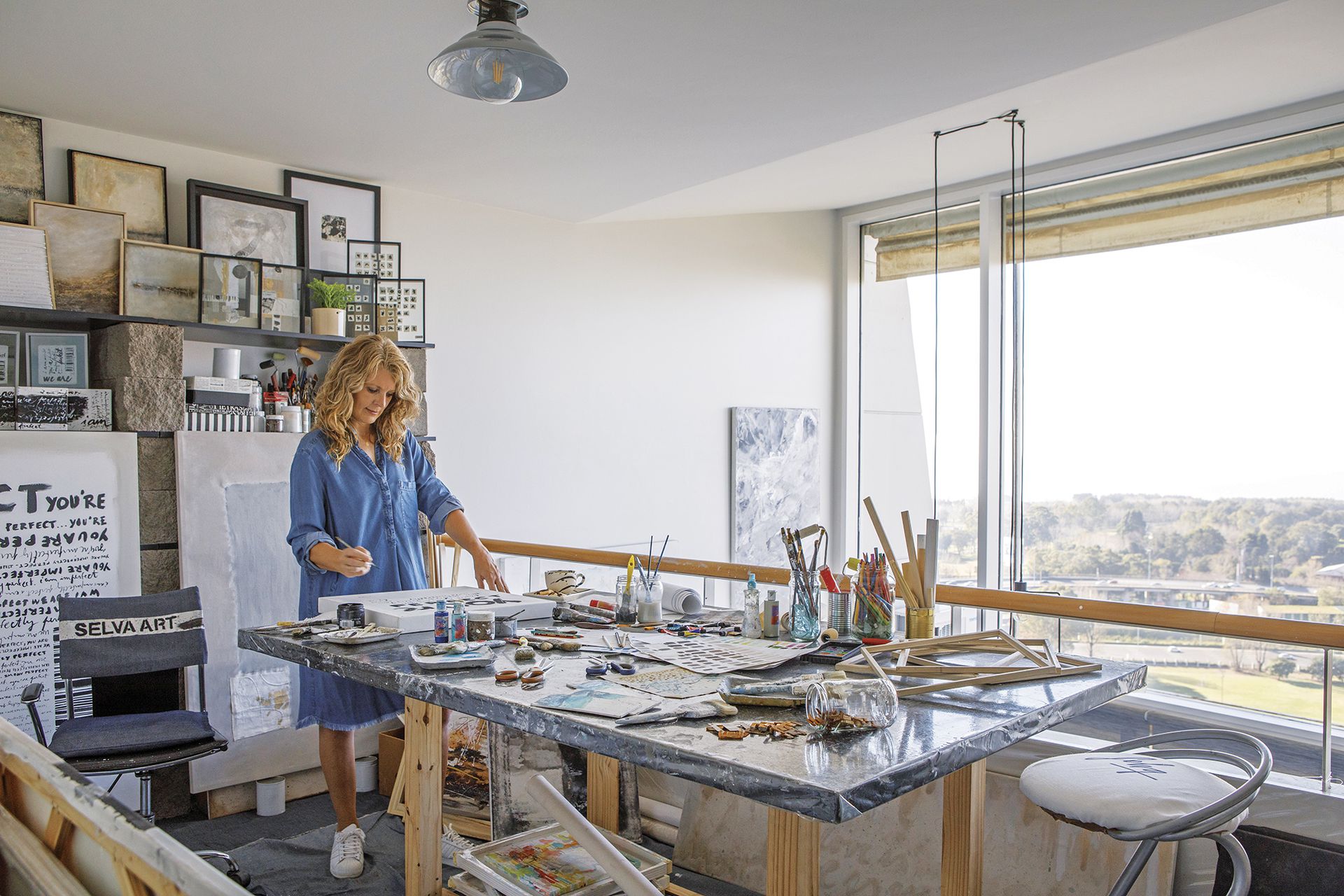 atelier artiste Selva Guiffrey