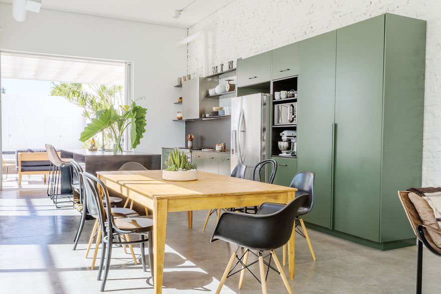 cuisine design verte maison de ville étroite cuisine design verte maison de ville étroite